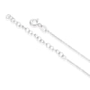 Thumbnail Image 3 of Sterling Silver Cubic Zirconia Pavé Heart Pendant 16+2" Necklace