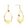Thumbnail Image 1 of 9ct Yellow Gold Open Drop Earrings