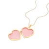 Thumbnail Image 2 of 9ct Yellow Gold Open Cross Locket 16+2" Necklace