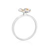 Thumbnail Image 3 of Children's Sterling Silver Butterfly Enamel Medium Ring - Size H