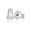 Thumbnail Image 2 of Sterling Silver Cubic Zirconia Kiss O Stud Earrings