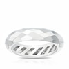 Thumbnail Image 1 of Sterling Silver Faceted Eternity Ring