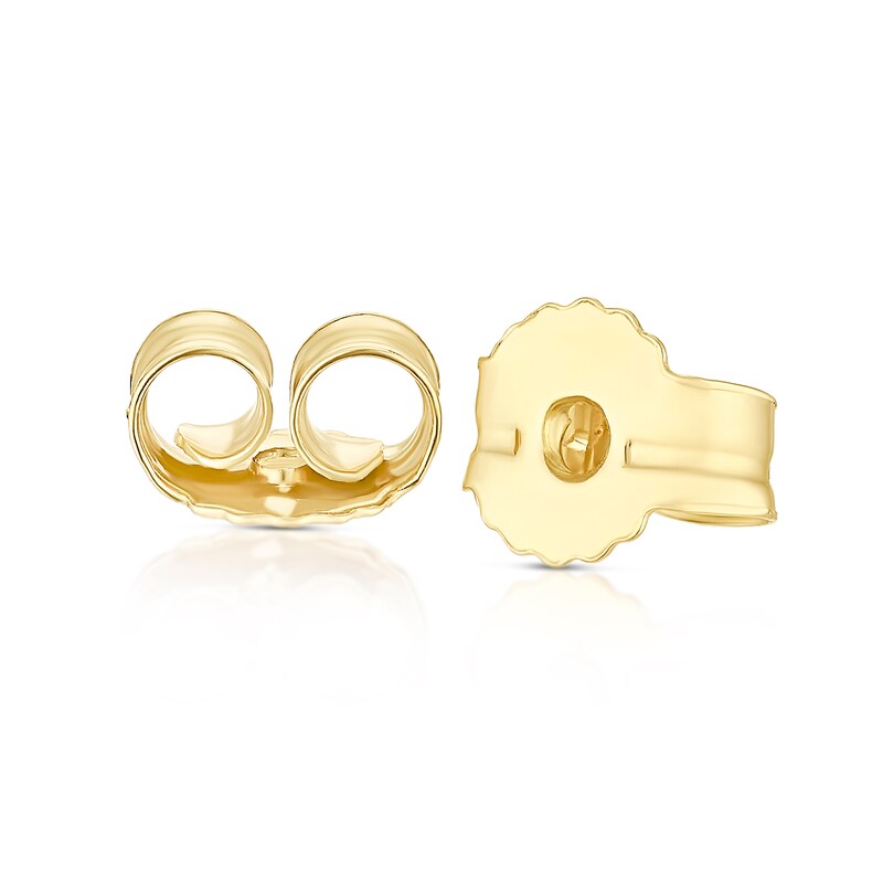 Main Image 2 of 9ct Yellow Gold Pearl & Cubic Zirconia Drop Earrings