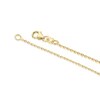 Thumbnail Image 3 of 9ct Yellow Gold Cubic Zirconia North Star Pendant 17+1" Necklace