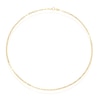 Thumbnail Image 2 of 9ct Yellow Gold Small Square Rambo 16" Chain