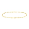 Thumbnail Image 1 of 9ct Yellow Gold Small Square Rambo 7.5" Bracelet