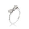 Thumbnail Image 2 of Sterling Silver Cubic Zirconia Bow Ring