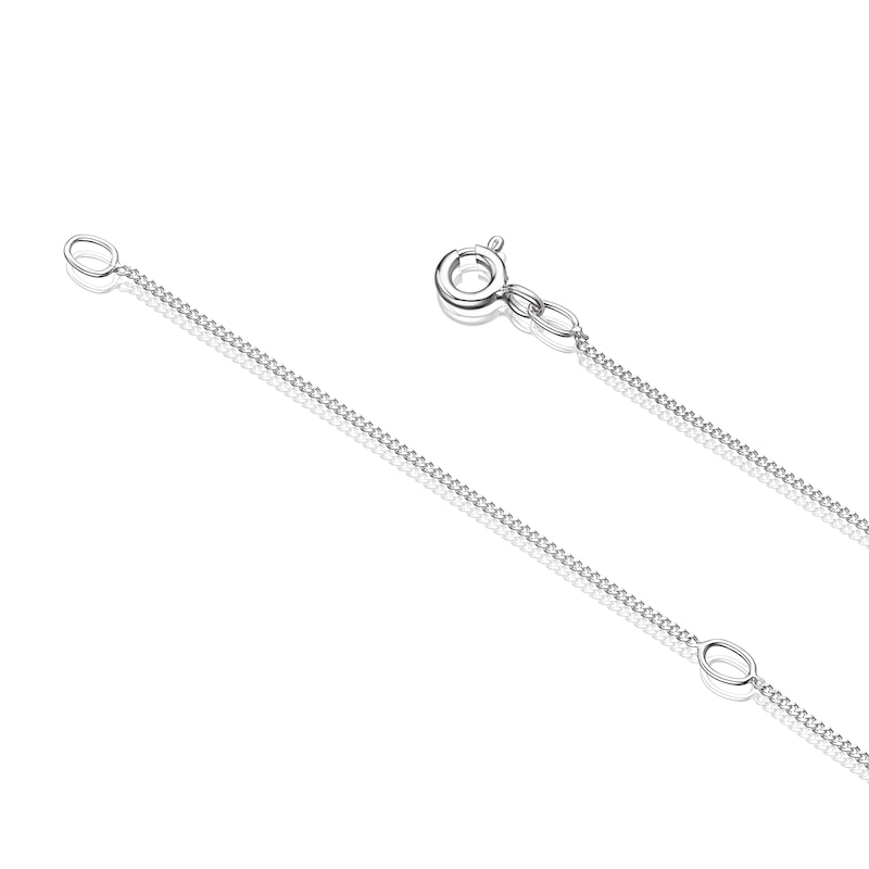 Main Image 3 of Children's Sterling Silver Elephant Pendant 14+2" Necklace