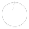 Thumbnail Image 2 of Sterling Silver Cubic Zirconia 16+2" Tennis Necklace