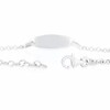 Thumbnail Image 3 of Children's Sterling Silver Red Heart ID 5.5+1" Bracelet