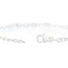 Thumbnail Image 3 of Children's Sterling Silver Butterfly & Heart Drop 5.5+1" Bracelet