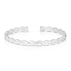 Thumbnail Image 1 of Sterling Silver Twist Open Bangle