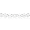 Thumbnail Image 2 of Sterling Silver Twist Open Bangle