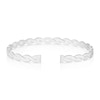 Thumbnail Image 3 of Sterling Silver Twist Open Bangle