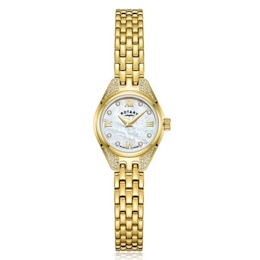 Rotary Traditional Diamond Ladies' Gold Tone Bracelet Limited Edition Watch