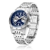 Thumbnail Image 2 of Rotary Men's Blue Dial Stainless Steel Bracelet Limited Ediiton Watch