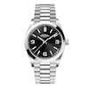 Thumbnail Image 1 of Rotary Men's Black Dial Stainless Steel Bracelet Watch