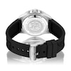 Thumbnail Image 4 of Rotary Men's Black & Silver Bezel Black Silicone Strap Watch