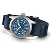 Thumbnail Image 2 of Hamilton Khaki Field Mechanical Men's Blue Textile Strap Watch