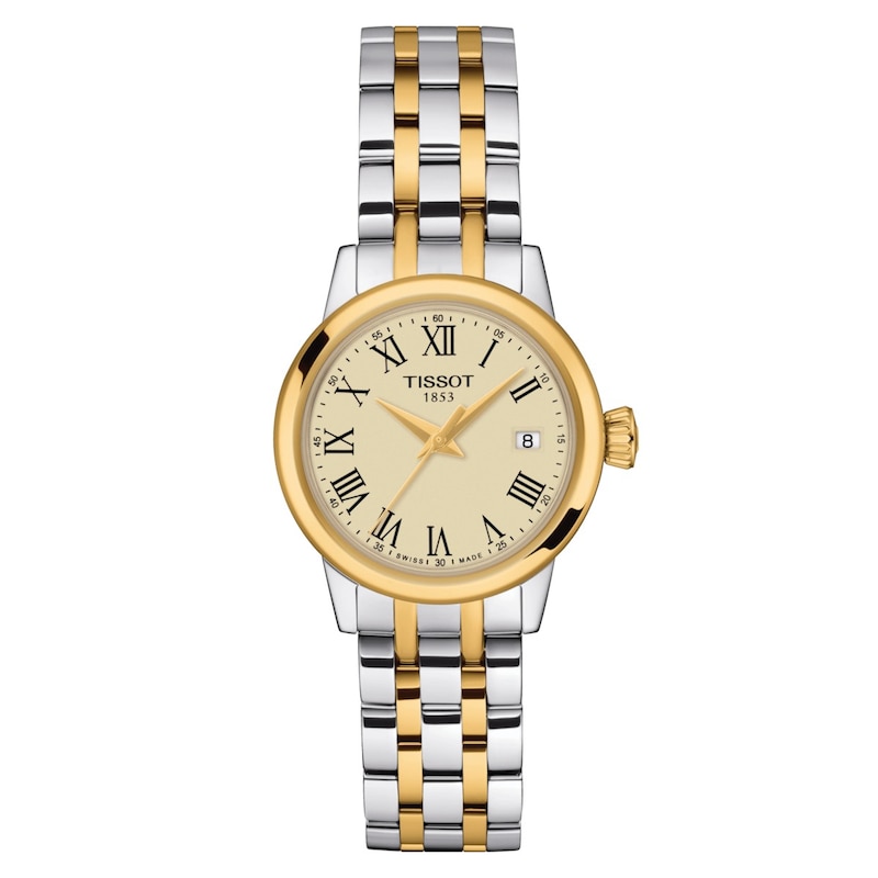 Main Image 1 of Tissot Classic Dream Ivory Dial & Two Tone Bracelet Watch