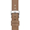 Thumbnail Image 4 of Tissot Stylist Silver Dial Brown Leather Strap Watch