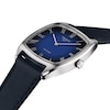 Thumbnail Image 6 of Tissot Stylist Two Tone Dial Blue Leather Strap Watch
