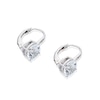 Thumbnail Image 2 of Sterling Silver Large Cubic Zirconia Drop Earrings