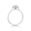 Thumbnail Image 3 of 9ct White Gold 0.33ct Diamond Double Halo Ring