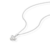 Thumbnail Image 2 of Children's Sterling Silver Diamond Butterfly Pendant 14+2" Necklace