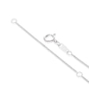 Thumbnail Image 3 of Children's Sterling Silver Diamond Clover Pendant 14+2" Necklace