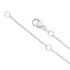 Thumbnail Image 3 of Children's Sterling Silver Diamond Moon & Star 5+1" Bracelet