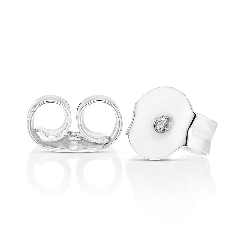 Main Image 2 of Sterling Silver Cubic Zirconia 3 Set Of Stud Earrings