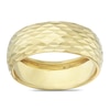 Thumbnail Image 1 of 9ct Yellow Gold Chunky Diamond Cut Ring