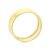 Thumbnail Image 3 of 9ct Yellow Gold Chunky Diamond Cut Ring