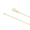 Thumbnail Image 3 of 9ct Yellow Gold 3 Station Cubic Zirconia 18" Chain