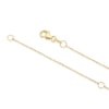 Thumbnail Image 3 of 9ct Yellow Gold Pearl & Cubic Zirconia Pendant 16+2" Necklace