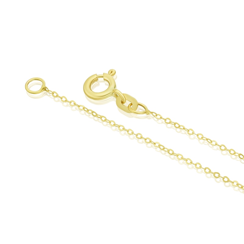 Main Image 3 of 14ct Yellow Gold Bubble Heart Pendant 18" Necklace