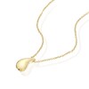 Thumbnail Image 2 of 9ct Yellow Gold Bubble Drop Pendant 18" Necklace