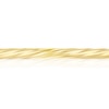 Thumbnail Image 2 of Children's 9ct Yellow Gold Twist Torque Bangle