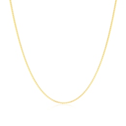 9ct Yellow Gold 50 Gauge 18" Serpentina Chain