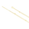 Thumbnail Image 3 of 9ct Yellow Gold Ball Station Sparkle Double 18+1" Chain