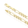 Thumbnail Image 3 of 9ct Yellow Gold Men's Figaro & Anchor 20" Chain