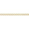 Thumbnail Image 2 of 9ct Yellow Gold Double Curb 7.5" Bracelet