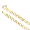 Thumbnail Image 3 of 9ct Yellow Gold Double Curb 7.5" Bracelet