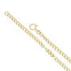 Thumbnail Image 3 of 9ct Yellow Gold Ball Station Curb 7.5" Bracelet