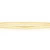 Thumbnail Image 2 of 9ct Yellow Gold Cubic Plain Hinged Bangle