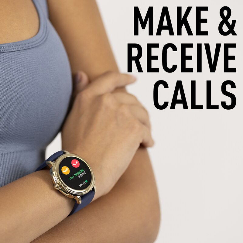 Main Image 2 of Reflex Active Ladies' Series 25 Navy Smart Calling Watch