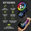 Thumbnail Image 2 of Reflex Active Amoled Series 30 Rose Gold Tone Mesh Strap Smart Watch