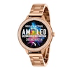 Thumbnail Image 1 of Reflex Active Amoled Series 41 Rose Gold Tone Bracelet Smart Watch