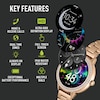Thumbnail Image 2 of Reflex Active Amoled Series 41 Rose Gold Tone Bracelet Smart Watch
